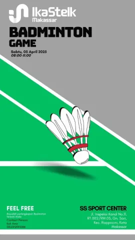 Badminton Ikastelk 5 April 2025