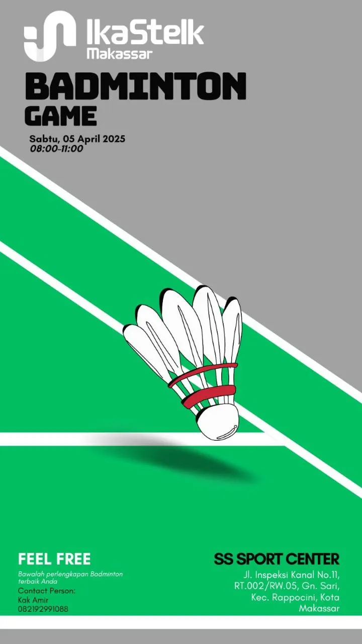 Badminton Ikastelk 5 April 2025